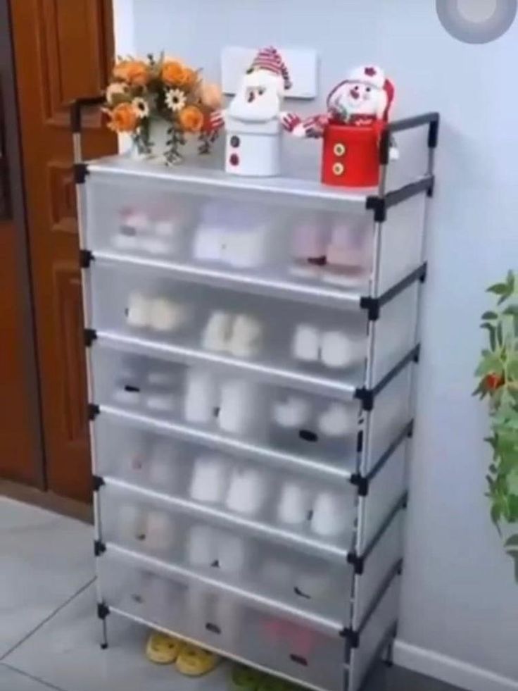 Premium 5-Tier Stainless Steel Shoe Rack